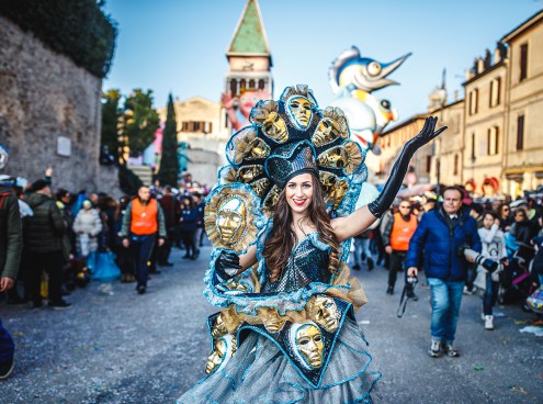 I parchi sfilano al Carnevale di Fano