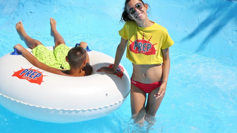 Protezione... sotto il sole di Riccione!