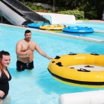 Giulio e Emily, primi clienti di Aquafan 2019