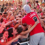 Fan in delirio per Biondo