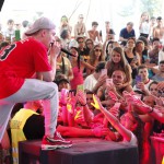 Fan in delirio per Biondo