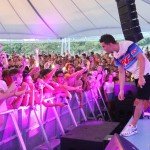 Tedua si lancia dagli scivoli