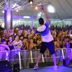 Tedua si lancia dagli scivoli