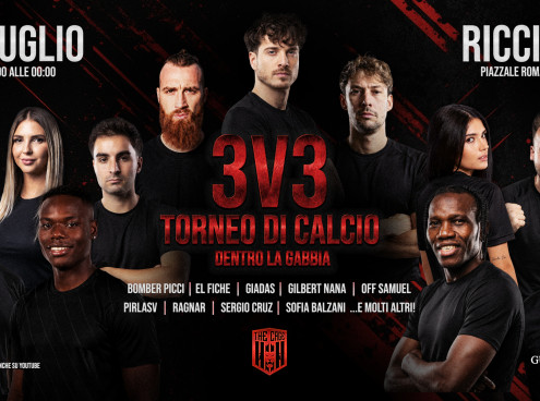 14 LUGLIO - THE CAGE in Aquafan!