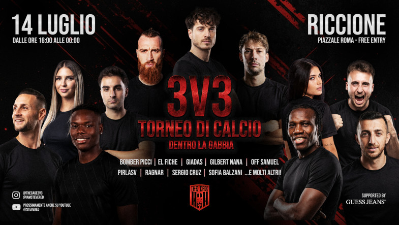 14 LUGLIO - THE CAGE in Aquafan!