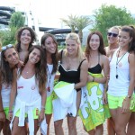 Michelle Hunziker e la sua estate rosa in Aquafan!