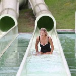 Michelle Hunziker e la sua estate rosa in Aquafan!