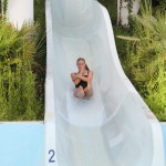 Michelle Hunziker e la sua estate rosa in Aquafan!