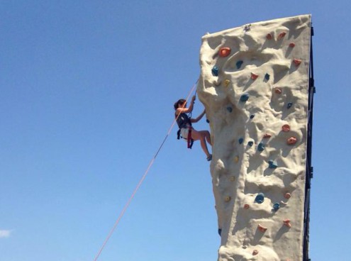 Climbing e spiderman tra gli scivoli