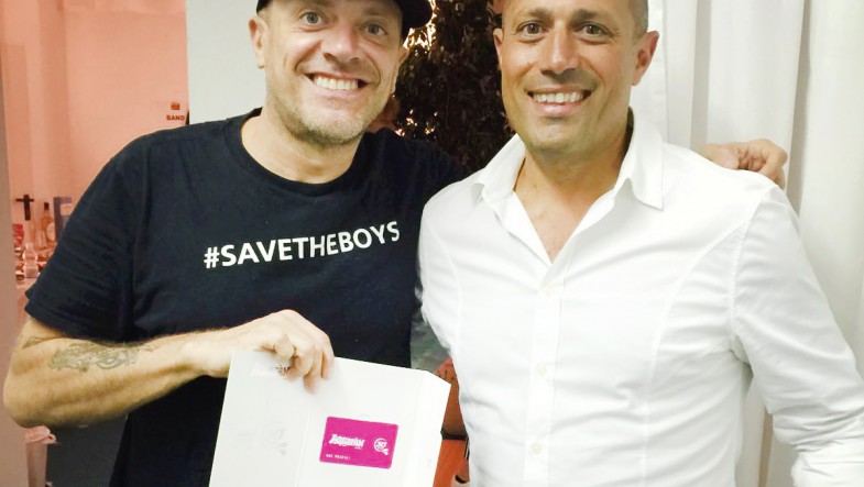 Max Pezzali: "Grazie Aquafan!"