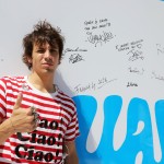 Alex di Amici all'Aquafan: "Coltivate sempre i vostri sogni"