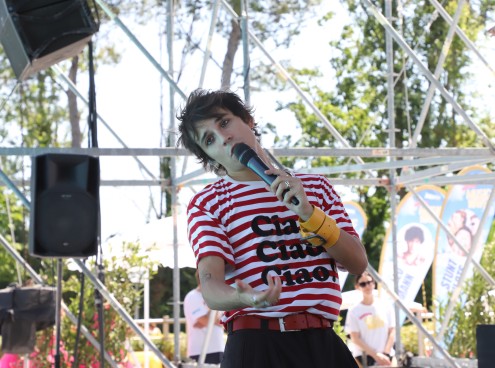 Alex di Amici all'Aquafan: "Coltivate sempre i vostri sogni"