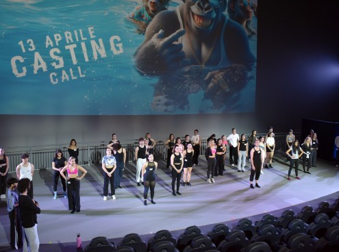 Audizioni per oltre 50 ballerini e performer 