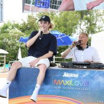 Biondo all'Aquafan "E' il parco più bello che c'è"