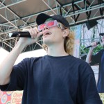 Biondo all'Aquafan "E' il parco più bello che c'è"