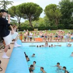 Biondo all'Aquafan "E' il parco più bello che c'è"