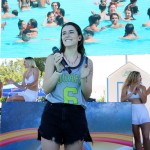 Federica Carta sul palco di MAXILOVE