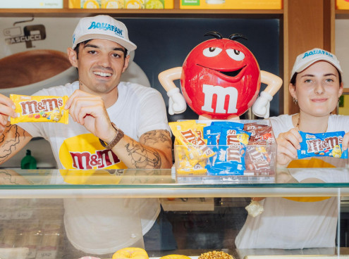 Felicità senza frontiere con M&M's