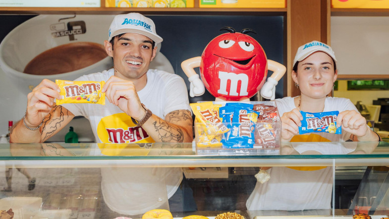 Felicità senza frontiere con M&M's