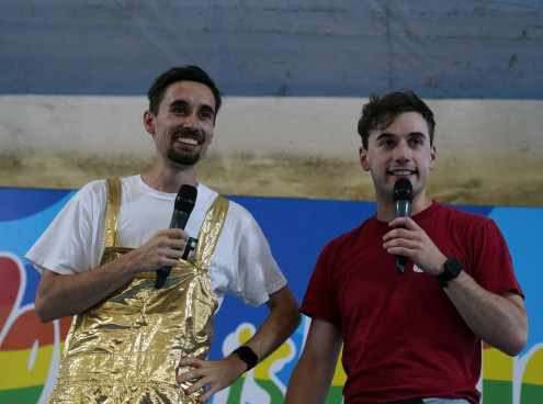 I Dieffe Bros all'Aquafan tra migliaia di fan!