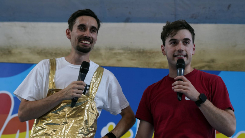 I Dieffe Bros all'Aquafan tra migliaia di fan!