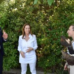 Il Ministro D'Incà tra gli scivoli di Aquafan 