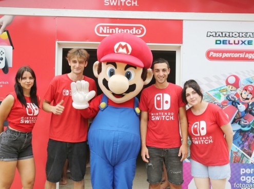  Nintendo Switch fa tappa all'Aquafan