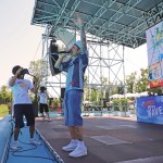 Sarah Toscano e Boro all'Aquafan! 