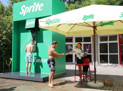 Sprite Shower, la freschezza! 