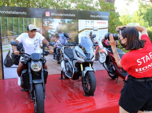 Sulle onde di Aquafan... con Honda