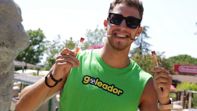 Tra uno scivolo e l'altro con la dolcezza di Goleador.