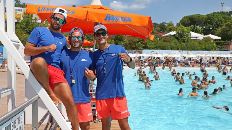 Vigorsol e freschezza all'Aquafan!